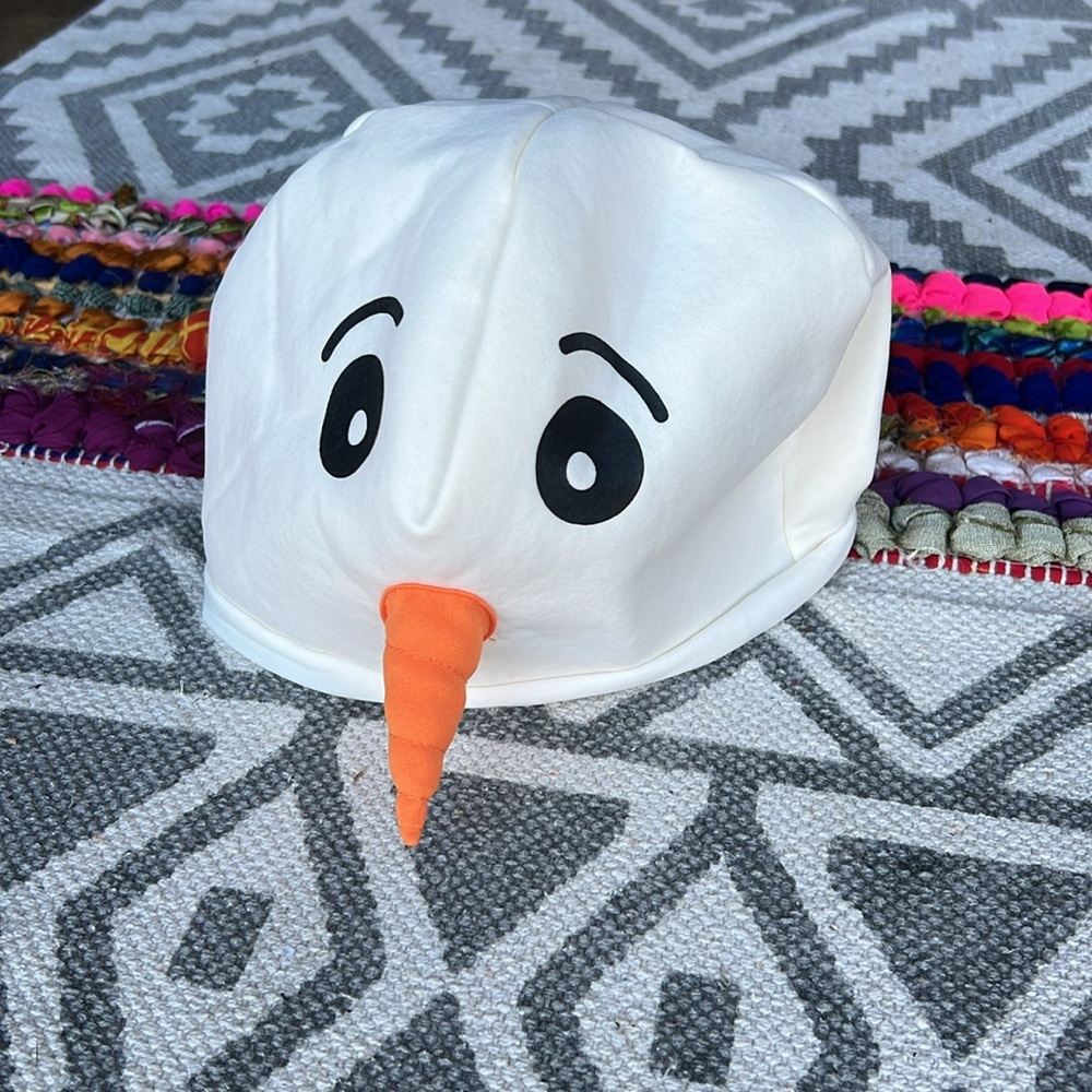 ☃️⛄️☃️Snowman costume hat ~ Halloween or Christmas costume! - Picture 8 of 9